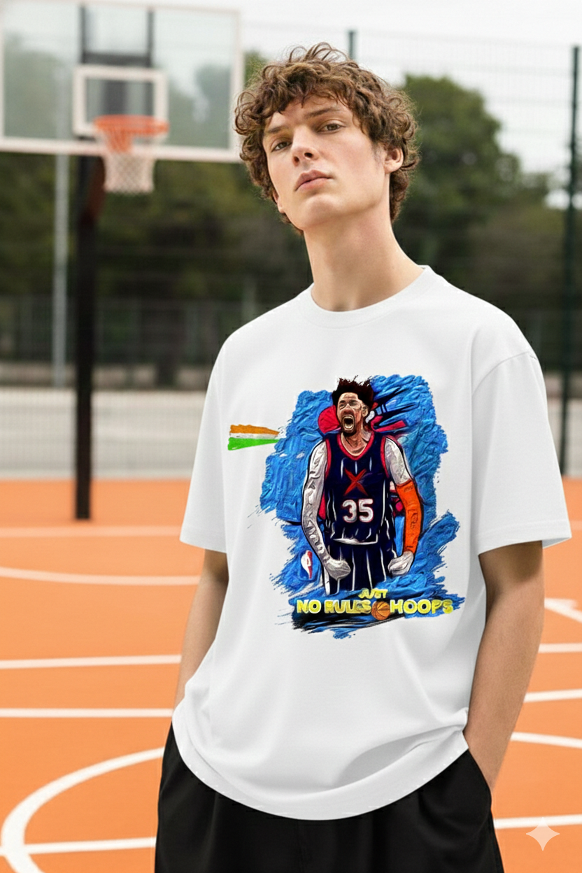Basketball lovers Oversized T-Shirt